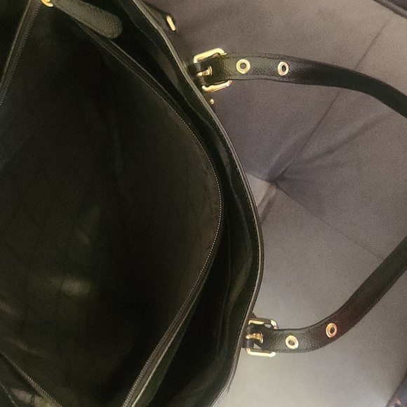 Michael Kors Black and Gold Tote - Picture 6 of 7
